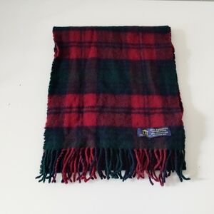 London House 100% Superfine Lambswool Tartan Scarf Made in Scotland